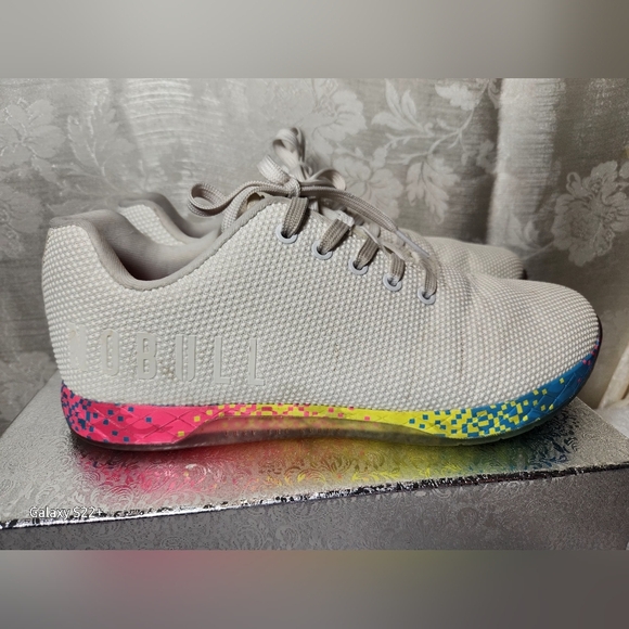 NOBULL Sz 10 1/2 TENNIS COLORFUL Gradient Women's Sneakers - Picture 9 of 9